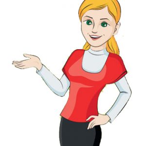 33227337 – beautiful business woman talking character. vector illustration. 33227337 - beautiful business woman talking character. vector illustration.
